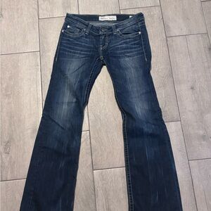 BKE Dark Blue Flare Jeans